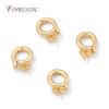 18K Gold Plated Bails with Pearl Mounting Accessories,Pendant Holder,Metal Bails Connectors For Jewelry,DIY Necklace Making