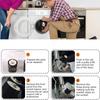 Heat Resistant Plastic Dryer Coil Set 279834 Replacement Part Efficient Heating Coil Suitable for Various Dryer Models