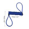 ACROPIX Blue Motorcycle Disc Lock Cable Universal Anti-theft Wheel Lock Replacement - Set of 1