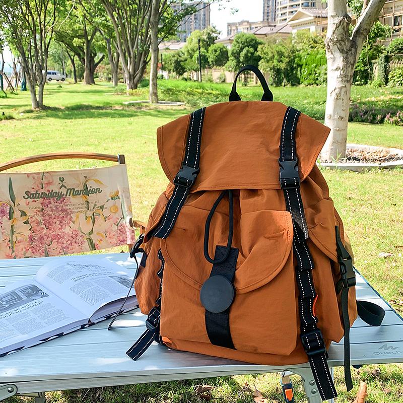 Men's Outdoor Hiking Mountaineering Bag Large Capacity Travel Backpack Women's Lightweight Computer Backpack Student Schoolbag