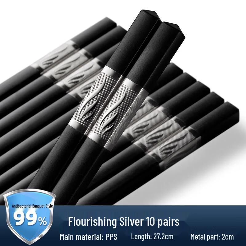 Antibacterial Alloy Chopsticks