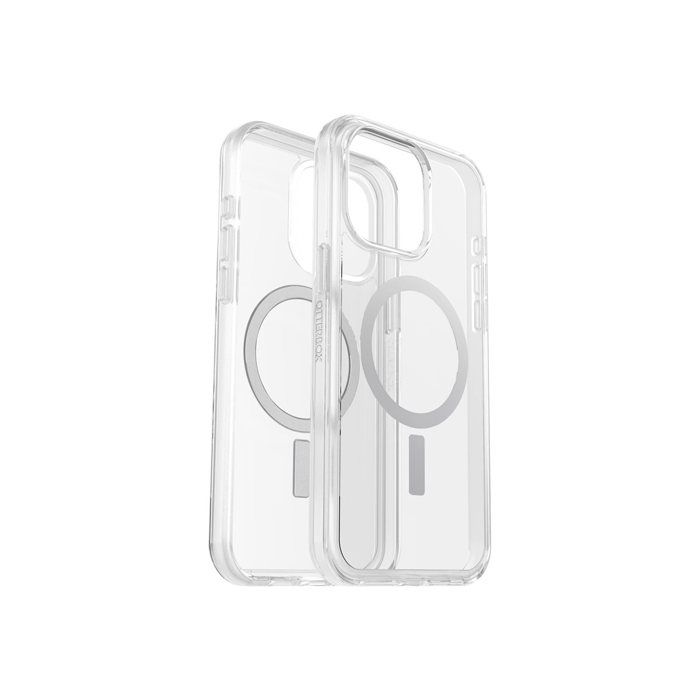 OtterBox Symmetry Clear pour MagSafe Coque pour iPhone 15 Pro Max, Antichoc, anti-chute, fine, supporte 3 x plus de chutes que la