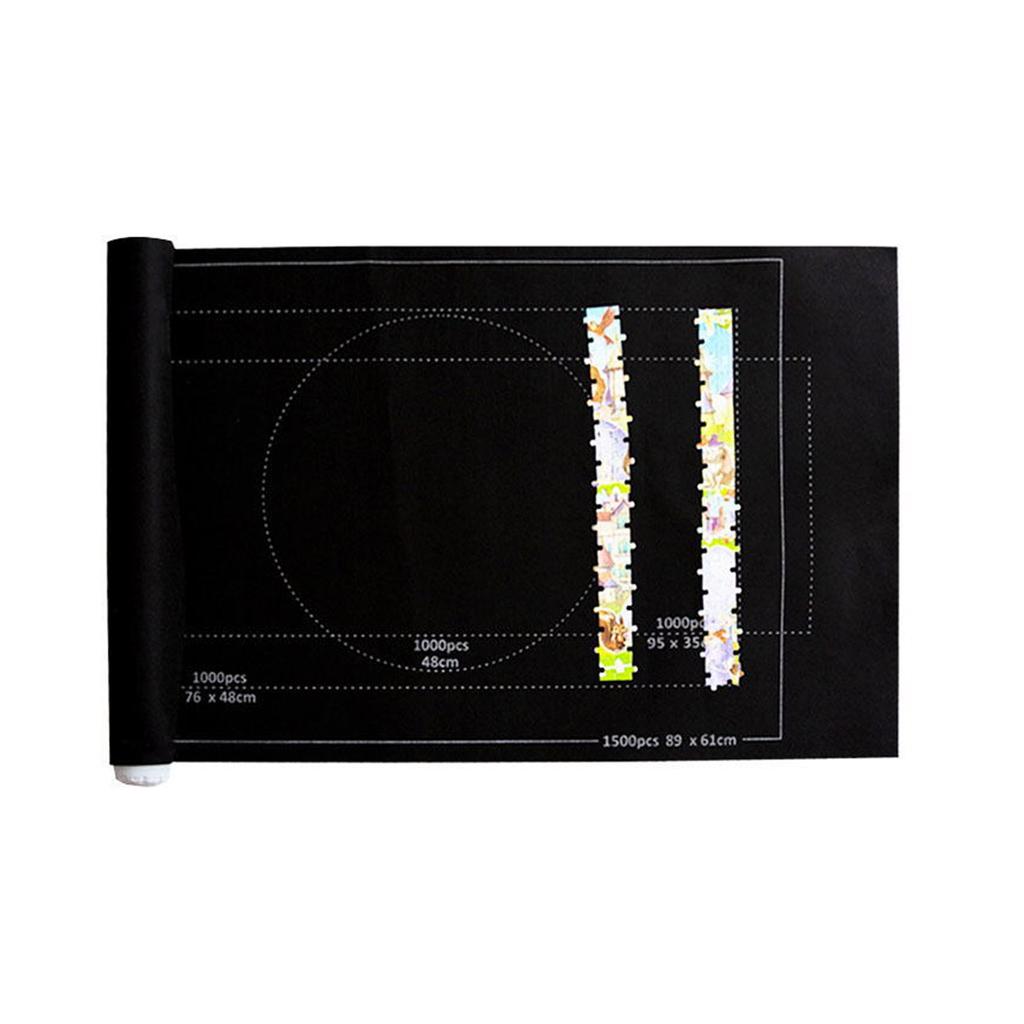 Large Puzzle Mat for Dedicated Jigsaw Enthusiasts Providing Convenient Storage and Travel Streamline Puzzle Experience