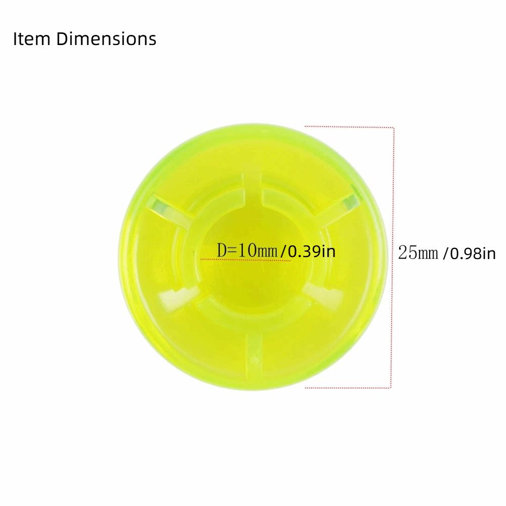 10PCS Multi-Color Effect Pedal Footswitch Toppers Guitar Effect Pedal Foot Switch Electric Guitar 1
