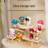 Solid Wood Creative Display Stand for Jewelry, Figurines, Snacks, and Succulents