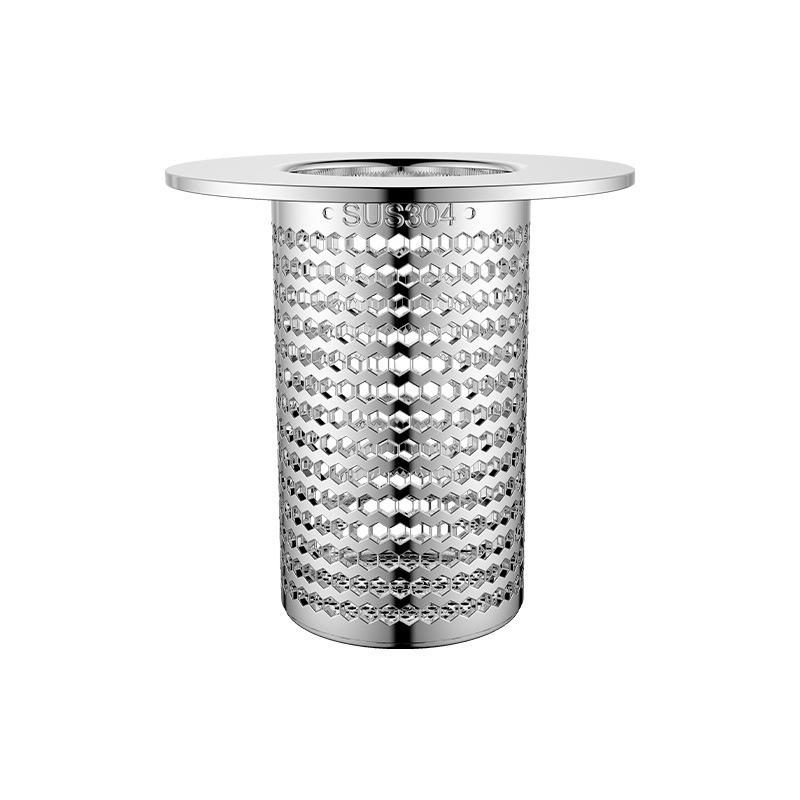 304 Stainless Steel Anti-Clog Floor Drain Cover for Bathroom & Kitchen