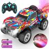 DEERC RC Off-Road Car for Kids [2025 Upgraded Edition] RC Car Remote Control Toy for Drifting Beginners Rechargeable OutdoorIndoor Use 2.4Ghz LED