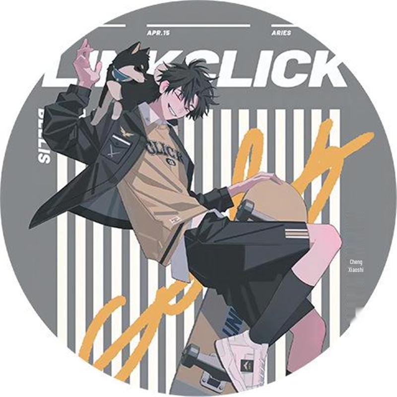 Link Click Peripherals: Extra-Large Acrylic Standee - Exquisite Qiao Ling & Lu Guang Desktop Ornament