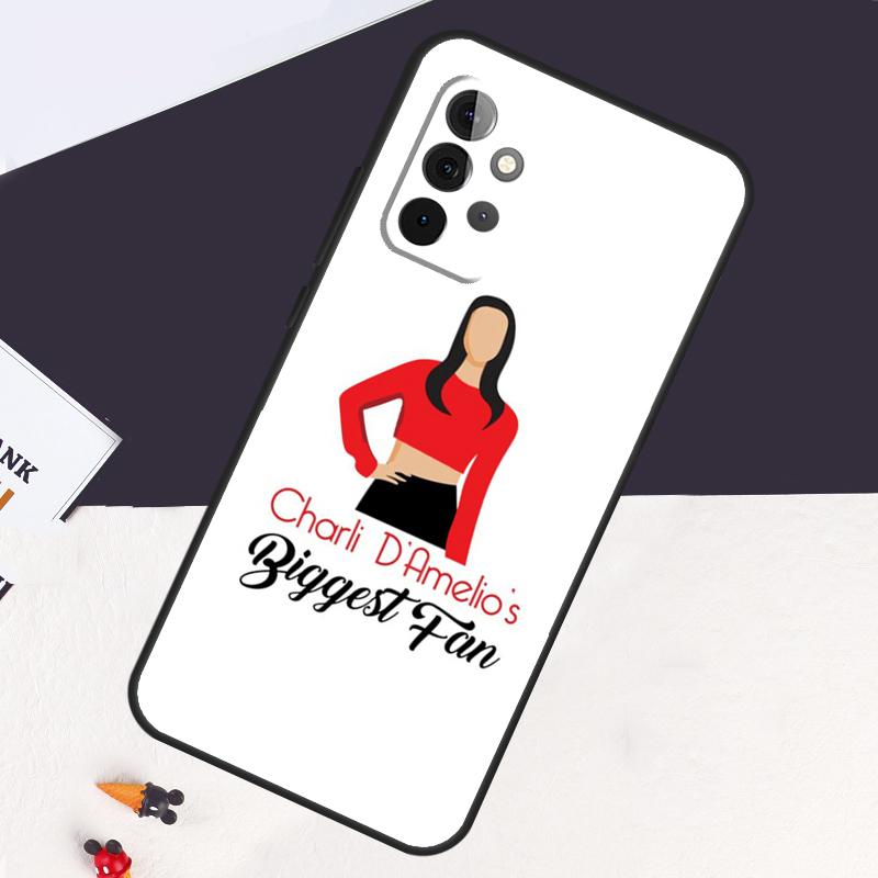 Charli D'Amelio Case For Samsung Galaxy A53 A15 A22 A52 A32 A54 A14 A16 A26 A36 A56 A55 A35 A05 A06 A33 A13
