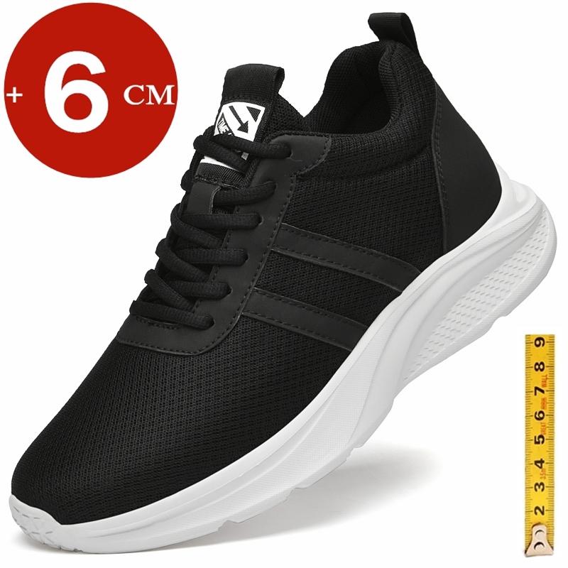 

Мужские Женские Лифт Кроссовки Обувь на Платформе Обувь для Увеличения Роста для Мужчин Обувь для Увеличения Роста Обувь для Увеличения Роста 6 см Повседневная Спортивная 36