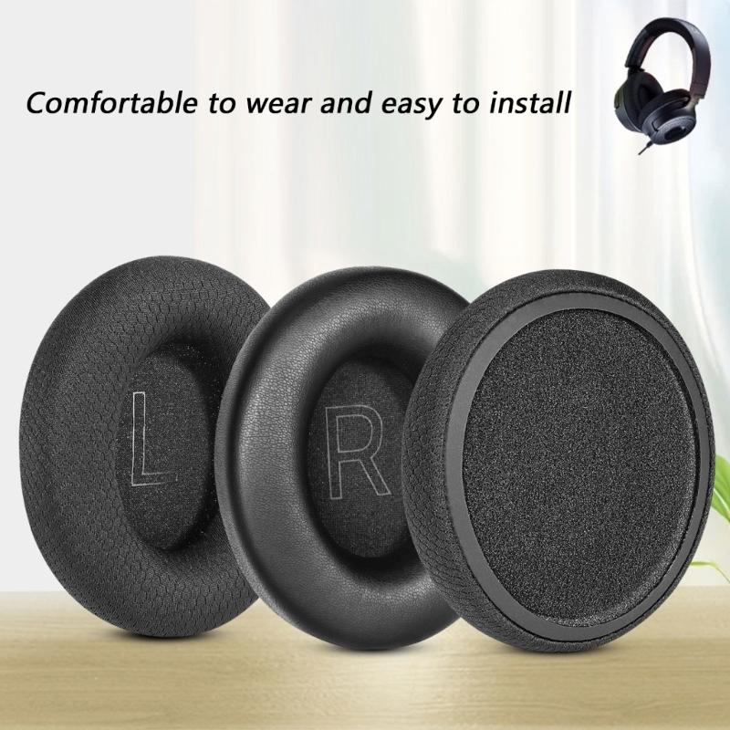 Noise Reducing Ear Cushions Replacement Soft Earpad For Select Model Improved Stereo Experience