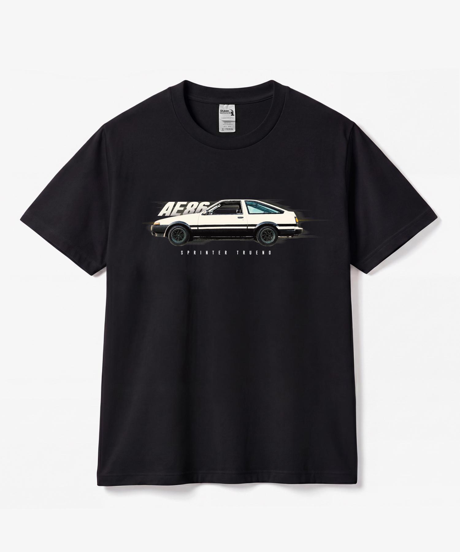 Gildan Gildan X Винтажная коллекция Футболка Ae86 White/L