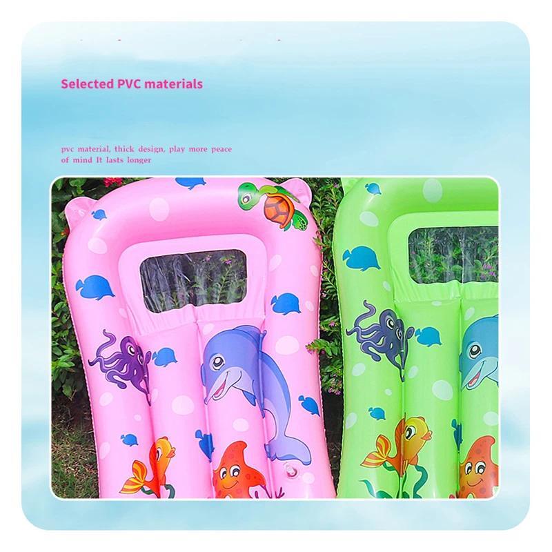 Inflatable Surfboard for Kids Thick PVC Beach Toy Summer Water Play