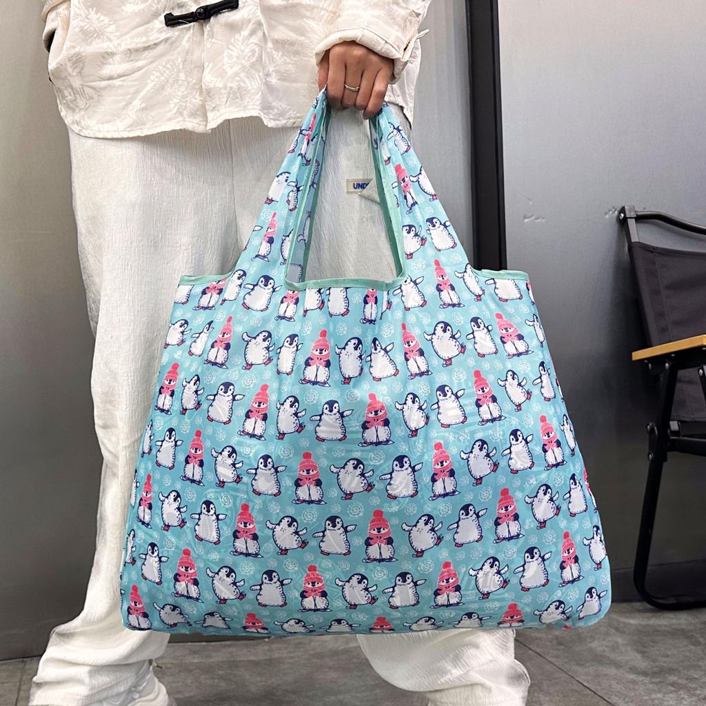 Tote Bag Large Capacity Tote Bag Satchel Lightweight Shopping Bag Printed Pattern Outdoor Foldableable Satchel Camping Style Travel Bag