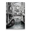 Black White Fashion Landscape Poster Venice City Travel Photography Canvas Painting Prints Wall Pictures Living Room Home Decor