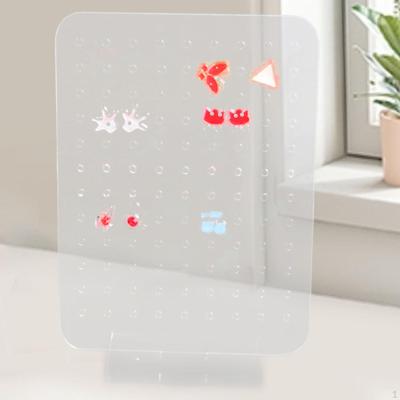 Earring Holder Display Stand Stud Transparent Women Gift Acrylic Jewelry
