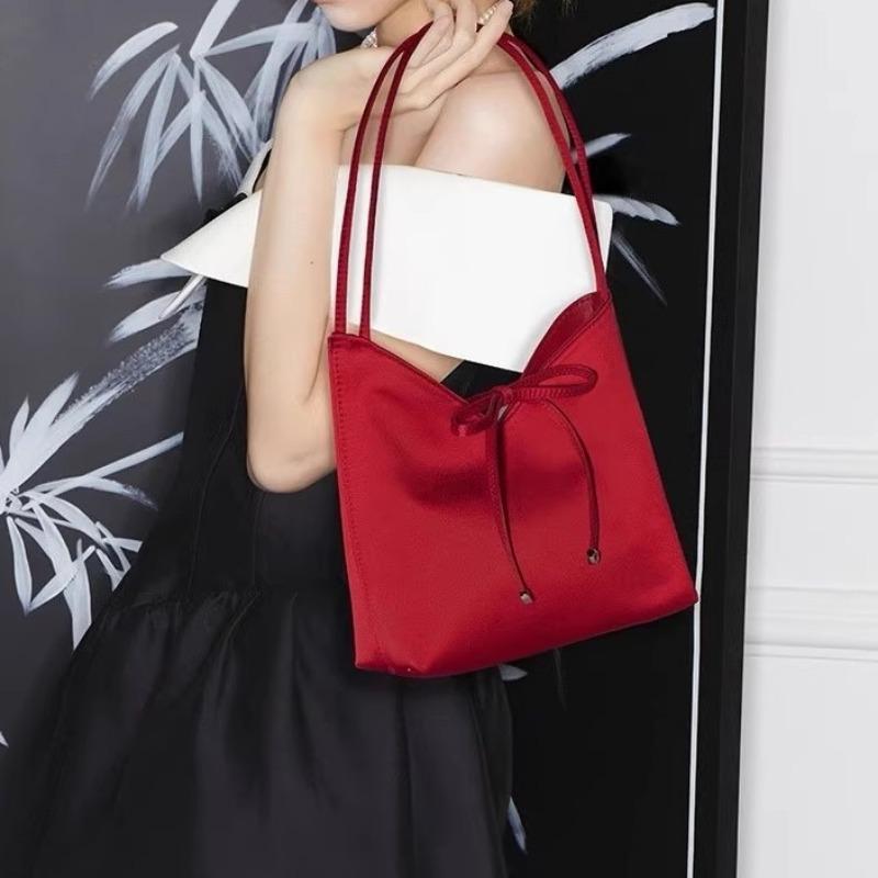 Large-capacity Bag Simple and Casual Single-shoulder Underarm Bag and Popular Bucket Bag