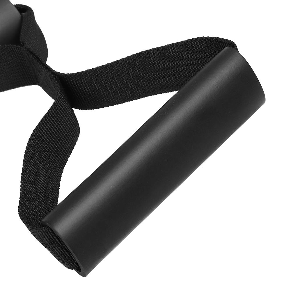 Pilates Latex Tube Training Exercise Resistance Bands Over Door Anchor Home Fitness Elastic Band