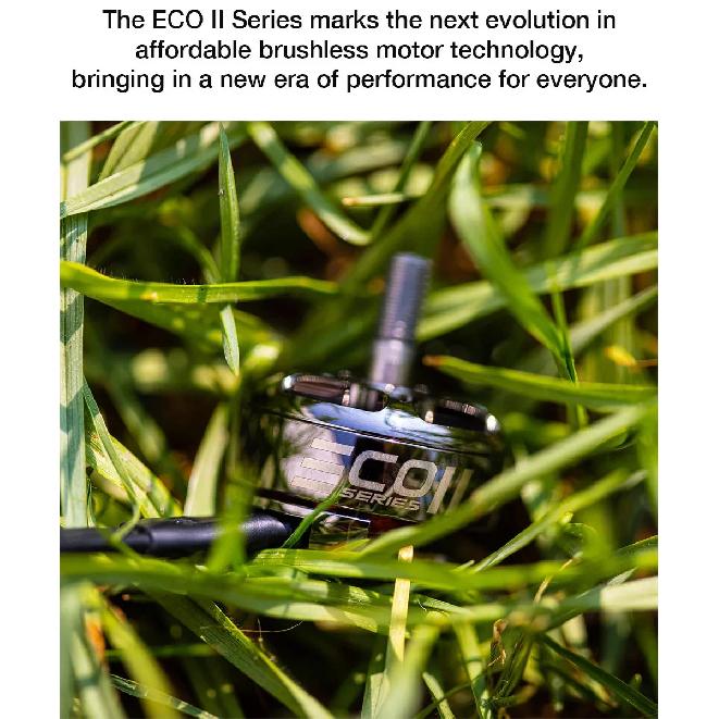 EMAX ECOII 2807 1300/1700/1500KV or ECOII 2207 1700/1900/2400KV Outrunner Brushless Motor for RC FPV Drone Quadcopter DIY Parts