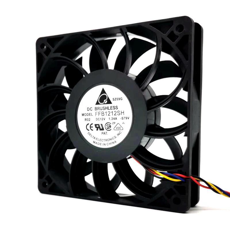Delta FFB1212SH 12V 1.24A 120mm High-Speed Fan