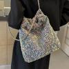 Fashionable High Quality Large Tote Bag For Women With Eye-catching Sequin Accents