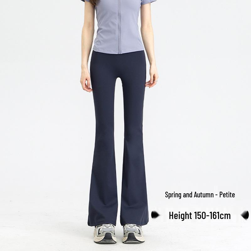 

Tall Women s High-Waisted Flared Pants with Extended Length, Butt Lifting, Slimming, Non-Slip. L
