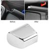 Car Interior Hand Brake Button Trim Cover Chrome Handbrake Lever Parking Button Cap Silver Accessories for Polo Cross 6RD711333A