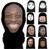 Funny Mask Mock Funny Face Dress Up Headband Full Face Halloween Cosplay Home Party Halloween Mask