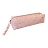 Printed Pencil Storage Bag Canvas Zipper Stationery Pouch Trendy Makeup Bag  Children