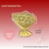 Pure Gold Rose Bouquet Ornament: Luxurious Gift for Girlfriend - Ideal for Qixi, Valentine's Day, or Special Occasions.