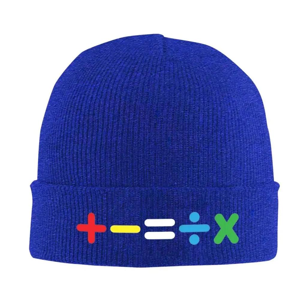 New Mathematics Ed Sheeran Music Knitted Hat For Women Unisex Beanie Winter Hat Acrylic Warm Caps