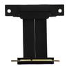 Riser Cable PCIE 4.0 4X Port High Speed 64 Pin Flexible GPU Graphics Card Extension Cable for PC Cases 10cm   3.9in