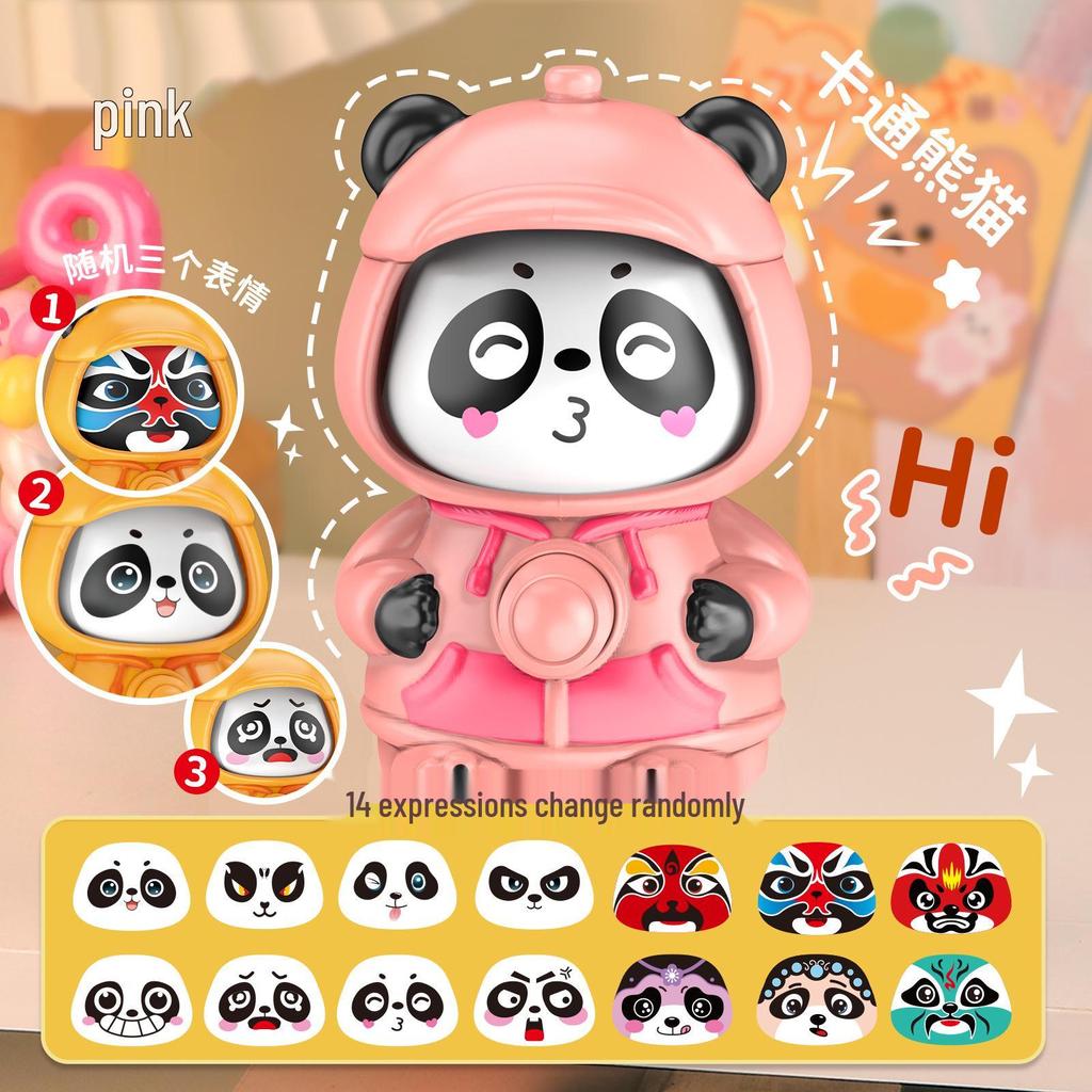 Sichuan Opera Panda Face-Changing Plush Toy Souvenir