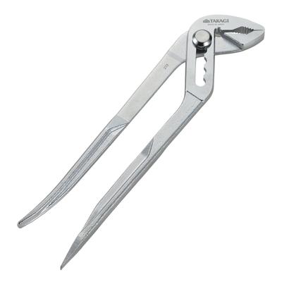 Water Pump Pliers with Made In Holds Pipes Up To 51mm Outer Secure and Flathead Screwdriver Screwdriver, 250mm, Japan, Diameter, 3-Point Hold,