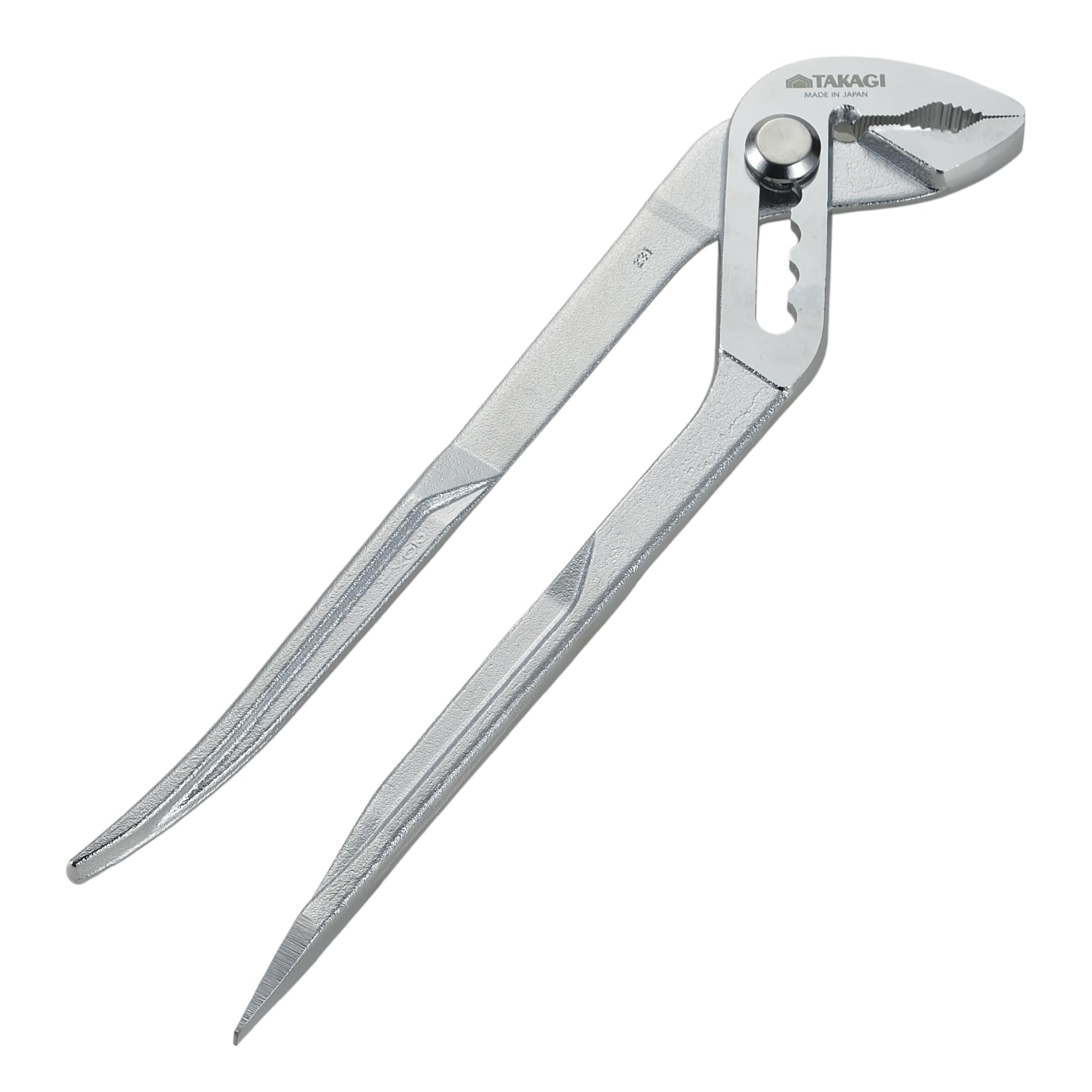 

Takagi Water Pump Pliers with Made in Holds Pipes up to 51mm Outer Secure and Flathead Screwdriver Screwdriver, 250mm, Japan, Diameter, 3-Point Hold,