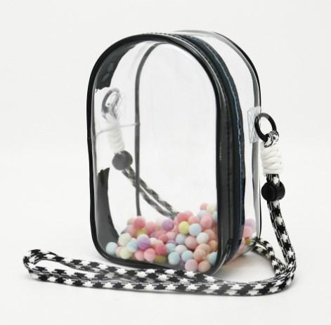 Portable Doll Storage Bag Transparent Doll Figure Display Bag Clear Pouches Suitable for Preventing Scratches