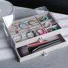 Five-layer Jewelry Box, Acrylic Drawer Earrings, Necklace, Ring Storage Box, Large-capacity High-end Exquisite Jewelry Box.