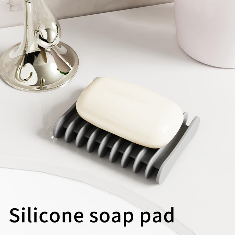 Perfect Innovative Easy To Clean Innovative Premium Silicone Silicone Self Draining Soap Dishes Compact And Soap Holder