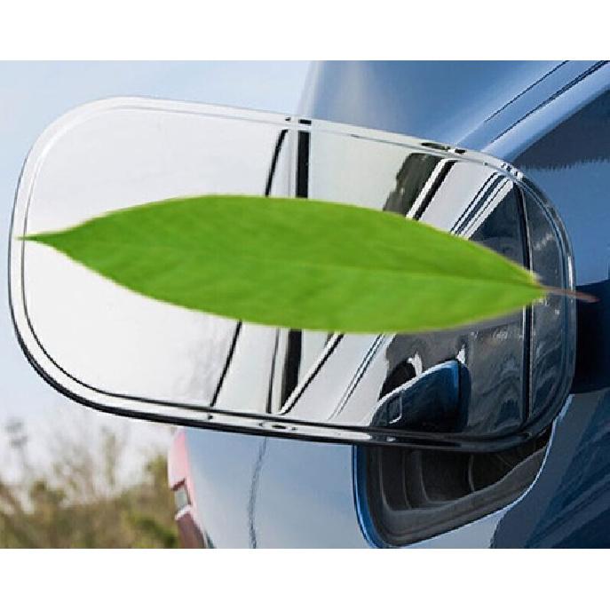 For Volvo XC60 2018-2024 Chrome Steel Side Door Fuel Oil Tank Cap Cover Trim 1PC