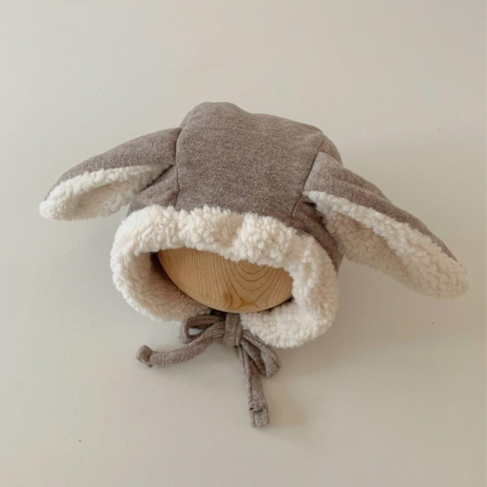 Cute Baby Beanie Cap Winter Ear Protection Hat Lovely Rabbit Ear Hat  Kids