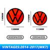 1pc Original Replacement Version Car Front Grille Emblem SS7 Cover/Rear Trunk Lid Badge For VW GOLF 7.5 2018-2021 MK7 2014-2017