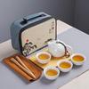 OIMG Ceramic Kung Fu Travel Tea Set