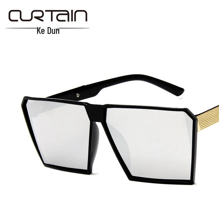 Korean Style Men's Punk Retro Square Sunglasses - UV Protection, Face Slimming, Ideal for Driving