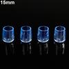 4 Pcs Transparent Rubber Furniture Table Chair Leg Floor Feet Cap Cover Protect
