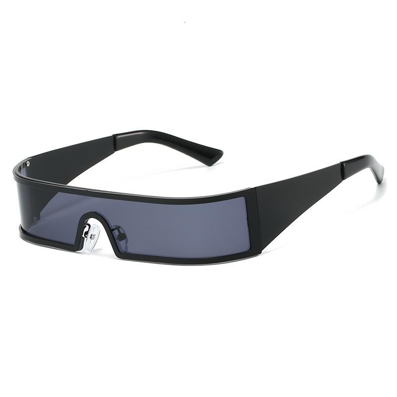 

Modern Sun shades Personalized One-piece Small Frame suitable for all occasions Punk Eyewear Hip-hopGirl Y2k Sun shades 9094
