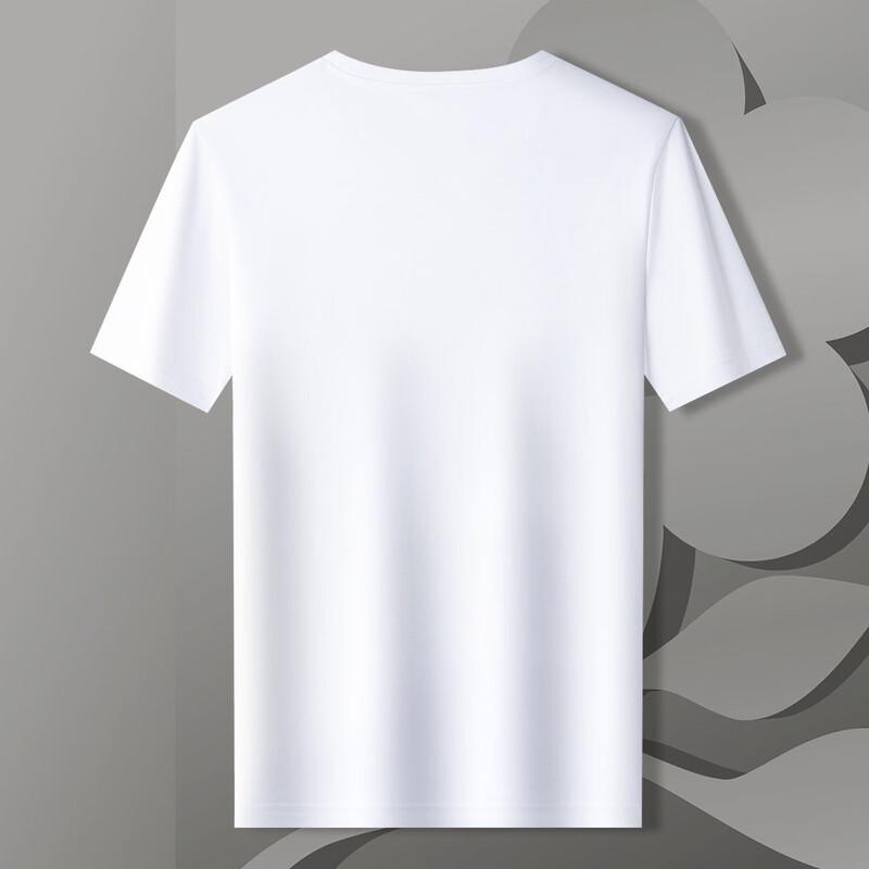 MONTAGUT Men's Cotton Blend Casual Round Neck T-Shirt