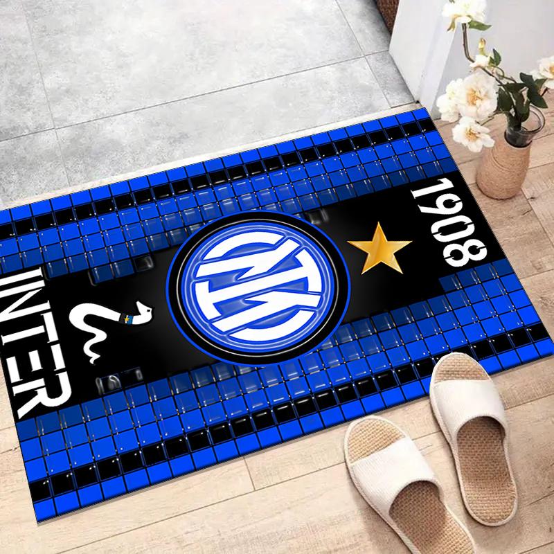 I-Internazionale Milano (11)Printed Area Rug Carpet for Bedroom Living Room Home Decor Rugs Mat Non Slip Mat Rug for Bedside