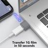 Metal USB Type C Female To USB2.0 Male Adapters 10Gbps Data Converters OTG Adapters for Phone Laptops