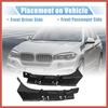 ACROPIX 1 Pair Left and Right Side Front Bumper Mounting Support Bracket 51117116667 51117116668 for BMW X5 E53 2004-2006 Car Parts