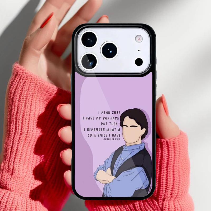 Friends TV Show Characters Phone Case for iPhone 17 16 15 14 13 Pro Max Back Cover for 12 11 Pro Coque